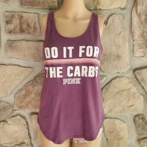 VS PINK | Purple Do It For The Carbs Tank Top